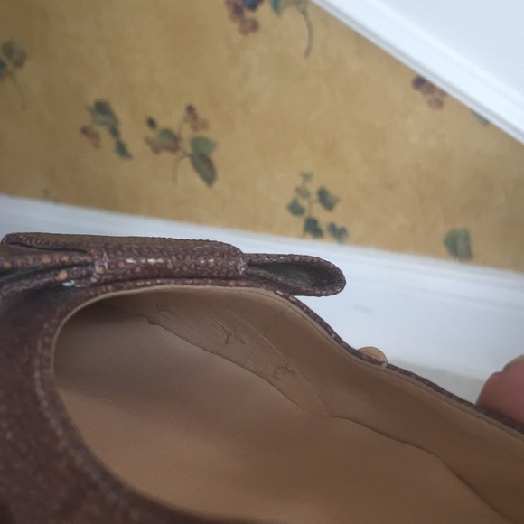 Talbots brown kitten heels - Picture 7 of 7